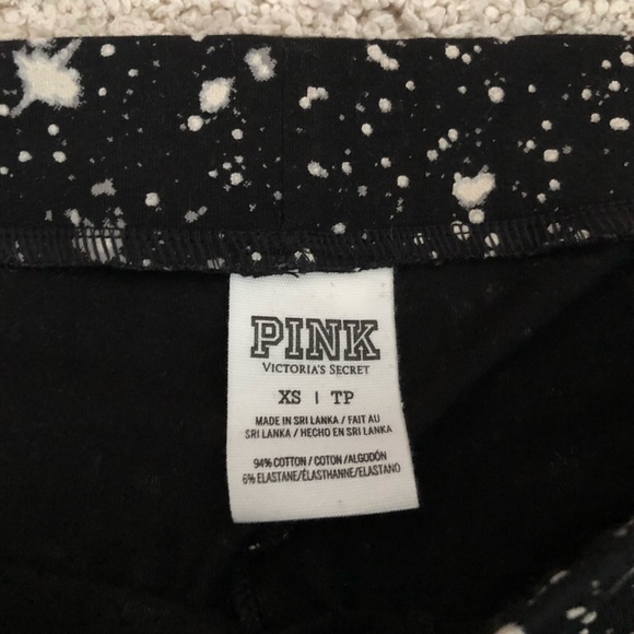 Victoria’s Secret Pink Galaxy Leggings Size XS - Picture 4 of 5